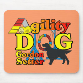 Gordon Setterアジリティシャツギフト マウスパッド