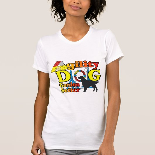 Gordon Setterアジリティシャツギフト Tシャツ (正面)