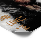 Gordon Setterキャンバグランジスプリント ポスター (角)