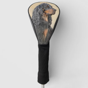 Gordon Setter'絵画s – かわいいオリジナルドッグアート ゴルフヘッドカバー