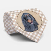 Gordon Setter'絵画s – かわいいオリジナルドッグアート ネクタイ (ロール)