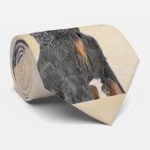 Gordon Setter'絵画s – かわいいオリジナルドッグアート ネクタイ (ロール)