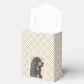 Gordon Setter'絵画s – かわいいオリジナルドッグアート フェイバーボックス (オープン)