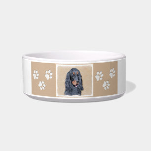 Gordon Setter'絵画s – かわいいオリジナルドッグアート ボウル