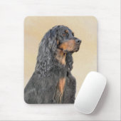 Gordon Setter'絵画s – かわいいオリジナルドッグアート マウスパッド (マウス)