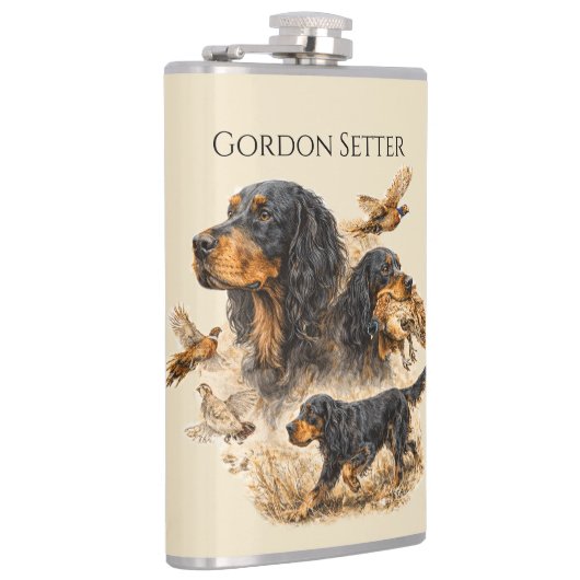 Gordon Setter フラスク (右)