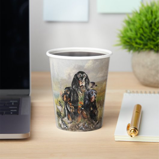 Gordon Setter 紙コップ (インサイチュ)