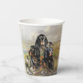 Gordon Setter 紙コップ (正面)