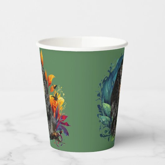 Gordon Setter  紙コップ (左)