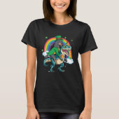 Gordon Setter Beer Dino Rex Horn Rainbow Tシャツ (正面)
