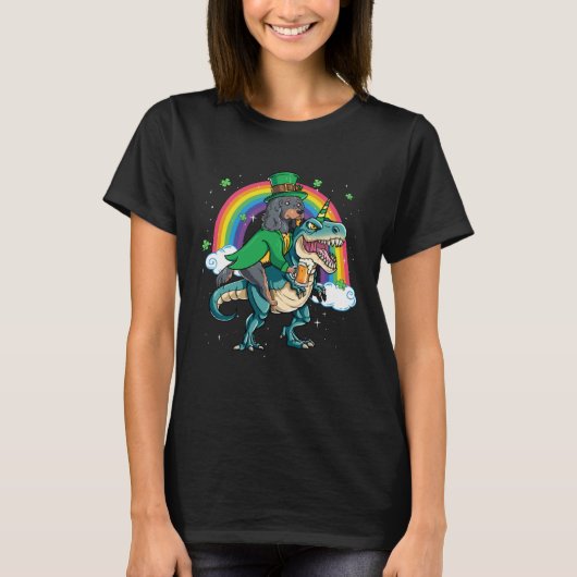 Gordon Setter Beer Dino Rex Horn Rainbow Tシャツ (正面)