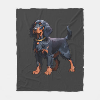 Gordon Setter Classic T-Shirt フリースブランケット
