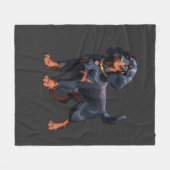 Gordon Setter Classic T-Shirt フリースブランケット (正面(横))