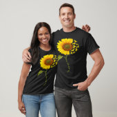 Gordon Setter Sunflower Tシャツ (ユニセックス)
