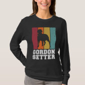 Gordon Setter Vintage 1 Tシャツ (正面)