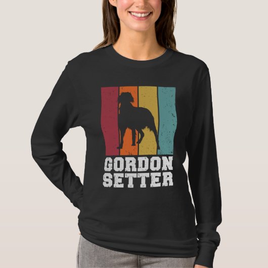 Gordon Setter Vintage  1 Tシャツ (正面)