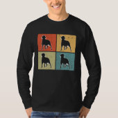 Gordon Setter Vintage  2 Tシャツ (正面)