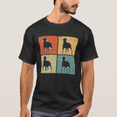 Gordon Setter Vintage 2 Tシャツ (正面)