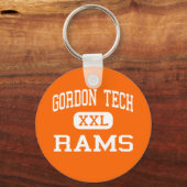 Gordon Tech – ラムズ – ハイ – シカゴ・イリノイ キーホルダー (正面)