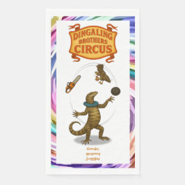 Gordy, goanna juggler