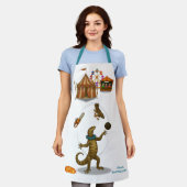 Gordy, goanna juggler エプロン (着用した状態)