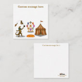 Gordy, goanna juggler ノートカード (正面/裏面)