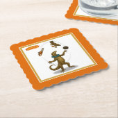 Gordy, goanna juggler ペーパーコースター (アングル)