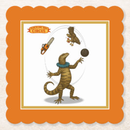 Gordy, goanna juggler ペーパーコースター