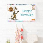 Gordy, goanna juggler 横断幕 (インサイチュ)