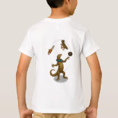 Gordy, goanna juggler tシャツ (裏面)
