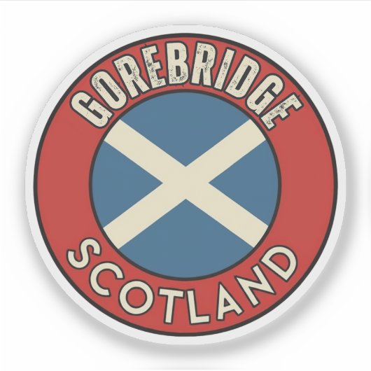 Gorebridge, Scotland シール (正面)