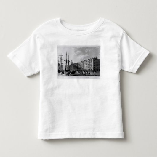 Goreeの倉庫、ジョージの波止場、リヴァプール トドラーTシャツ (正面)