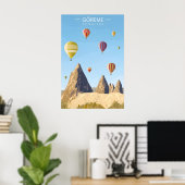 Goreme National Park Turkey Travel Poster ポスター (ホームオフィス)