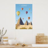 Goreme National Park Turkey Travel Poster ポスター (キッチン)