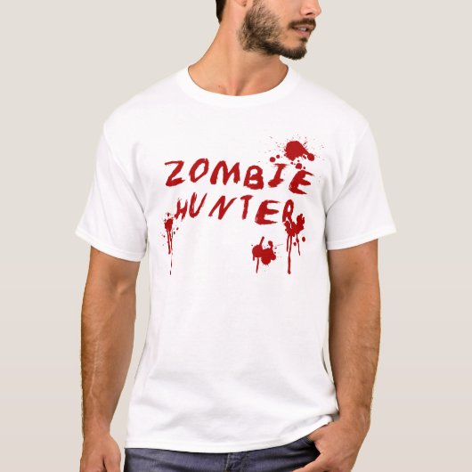Gorey Zombie Hunter Tシャツ – 歩く死の恐怖 (正面)