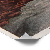 Gorge, 王室の CO – 列車のビュー,川 ポスター (角)