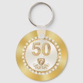 Gorgeous, 50th Anniversary Favors CHEAP, Golden キーホルダー (裏面)