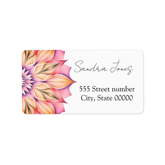 Gorgeous address labels ラベル (正面)