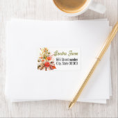 Gorgeous address labels holiday ラベル (インサイチュ)