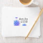 Gorgeous address labels snowflake ラベル (インサイチュ)