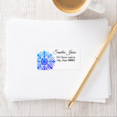 Gorgeous address labels snowflake ラベル (インサイチュ)