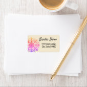 Gorgeous address labels snowflake ラベル (インサイチュ)