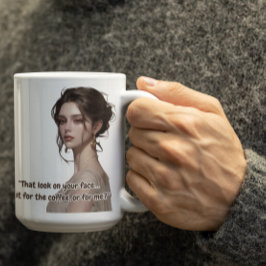 Gorgeous Anime Girl コーヒーマグカップ