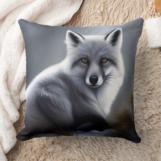 Gorgeous Artic Fox  クッション (ブランケット)