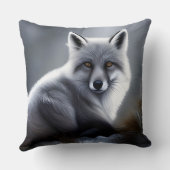 Gorgeous Artic Fox  クッション (裏面)