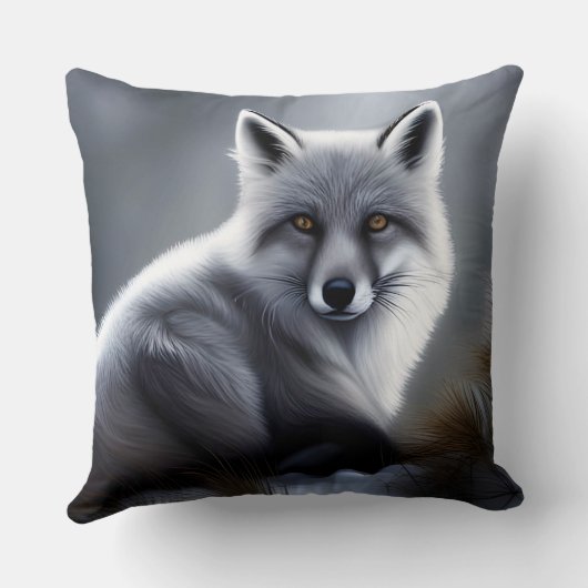 Gorgeous Artic Fox クッション (裏面)