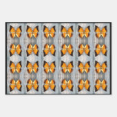 Gorgeous Black-Bordered Charaxes Butterfly V2 ラッピングペーパーシート (正面2)