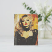 Gorgeous blond woman  ポストカード (スタンド正面)