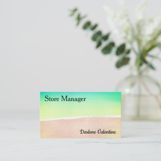 Gorgeous business cards 名刺 (スタンド正面)