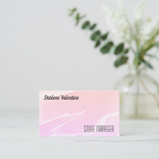 Gorgeous business cards 名刺 (スタンド正面)